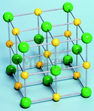 Model – chlorid sodný